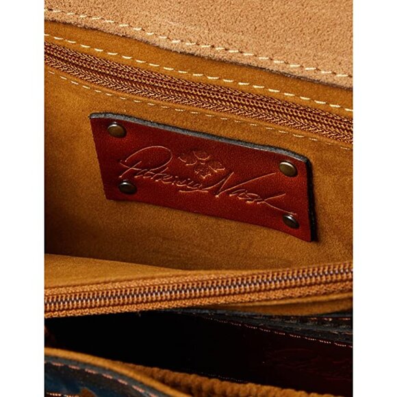 Patricia Nash Consilina Crossbody Organizer w Dust Bag NWT - Picture 3 of 4